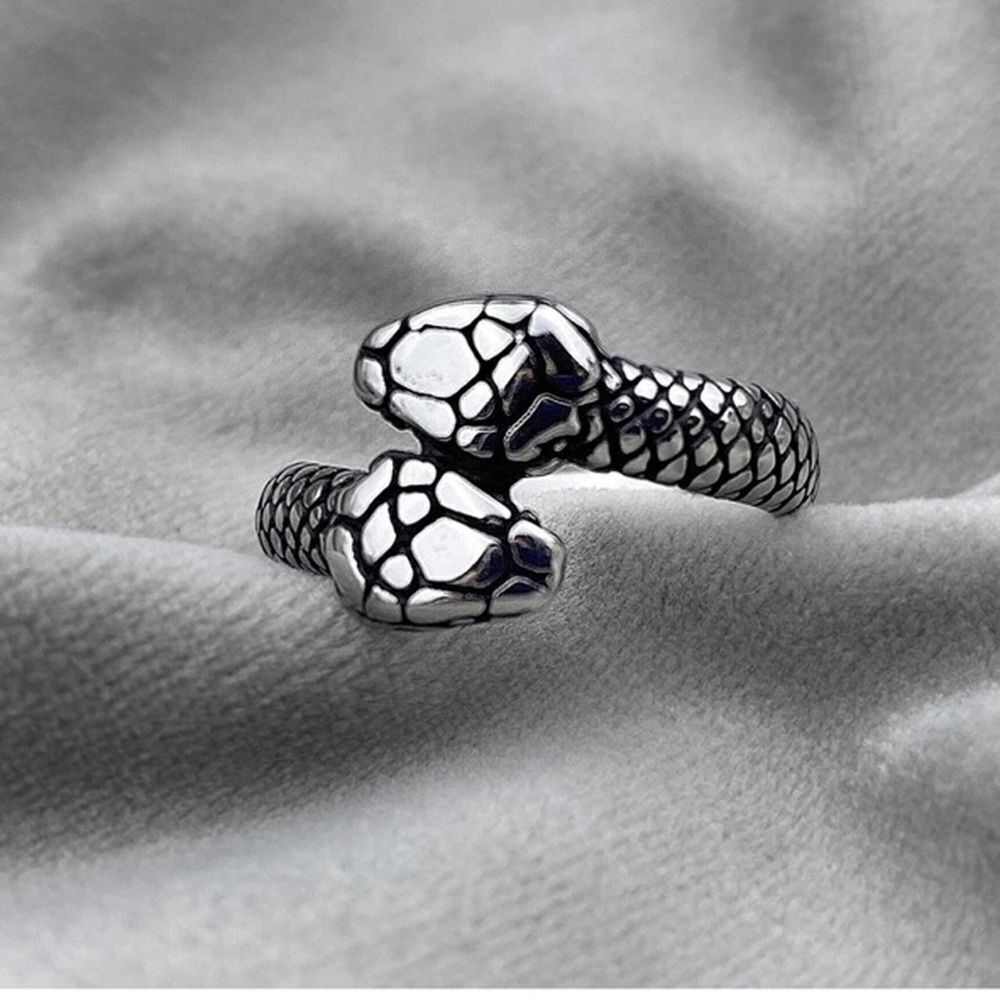 RING - Snake Ring Silver - Picture 3 of 4